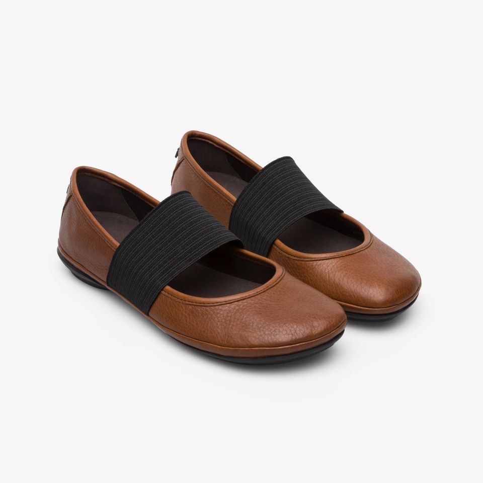 Camper Right Brown - Camper Women's Ballerinas ||6201-OLICS||